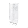 Wall Mounted Underwear Organizer SpaceSaving Design Hanging Sock Storage Box Transparent