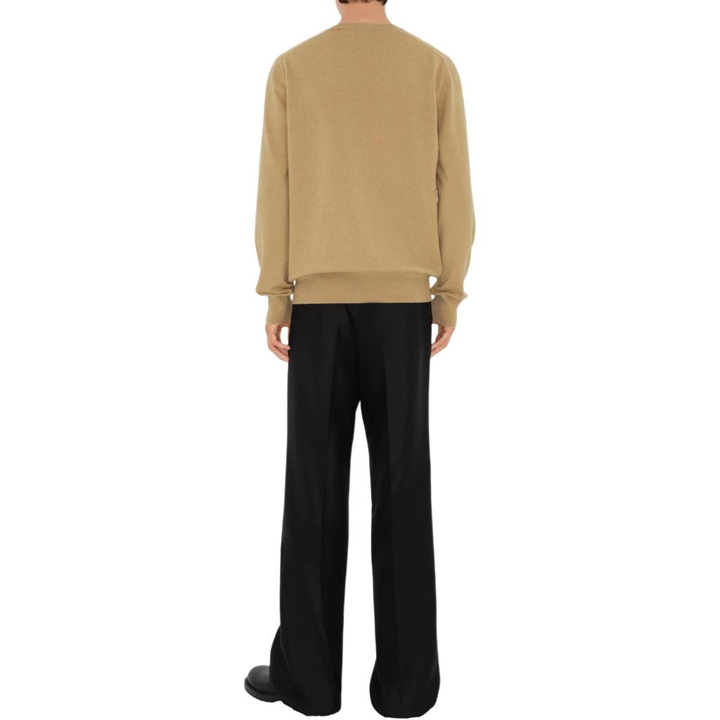 Burberry logo-embroidered cashmere jumper 80928011