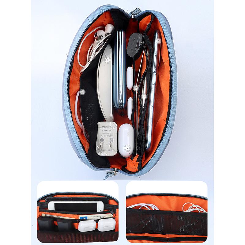 Gadżet podróżny Organizer kabli Przenośna elektronika Akcesoria Etui do przechowywania Etui na słuchawki Kabel USB Dysk twardy Dysk flash Ładowarka
