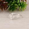 925 Sterling Silver Open Star Ring | Minimal Star Band Ring | Elegant Celestial Jewelry for Women.