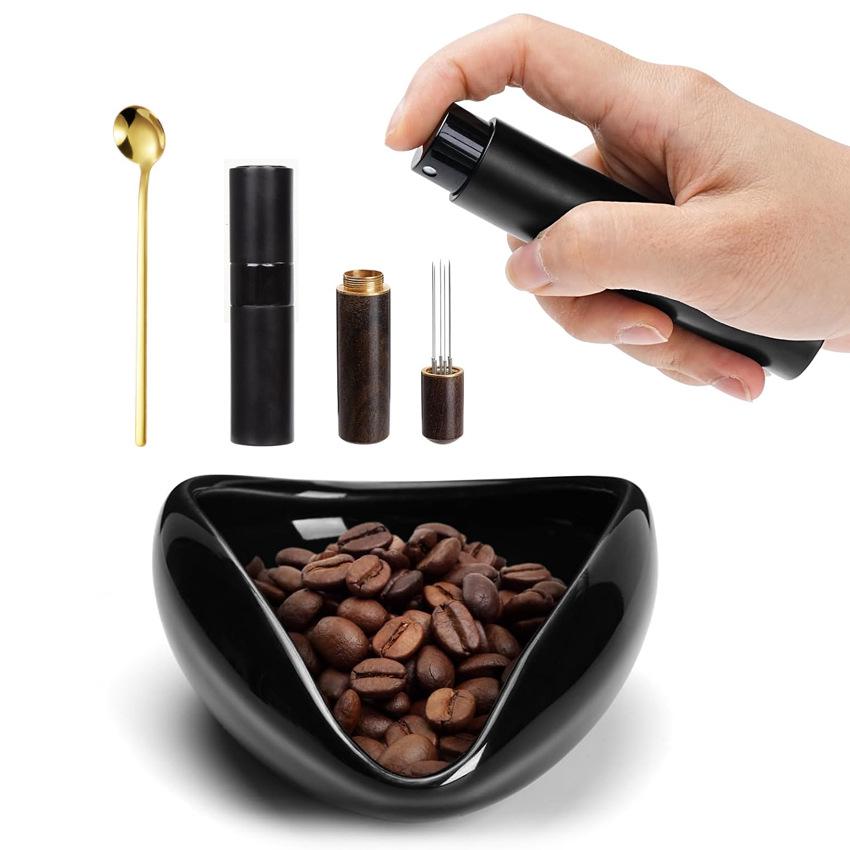 Coffee & Tea Ceramic Weighing and Display Plate Set
