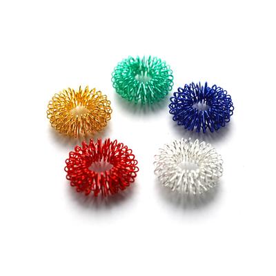 5Pc Palec Pierścień do Masażu Akupresura Rysunek Masażer Relax Palec Narzędzie Do Pielęgnacji Dłoni