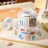 Creative Ketchup Die-cut Adhesive Tape & Cute Pattern Stickers for Children's Diary & DIY Projects