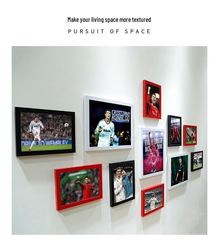 Póster Estrella de la Champions League y el Mundial CR7 - Arte de Pared Decorativo para Dormitorio o Habitación