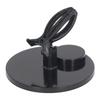 Nail Polish Bottle Holder Strong Hold Adjustable Clamp Anti Spill Fingernail Polish Holder for Manicures Nail Art Black