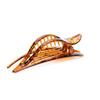 Side Slide Alligator Hair Claw 1 Piece Large Size Hair Claws Coffee and Black Hair Clip 13cm Hair Accessories for Hair RollUp