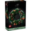 LEGO Botanical Christmas Wreath Toy - Birthday Gift, Building Blocks, Stylish Decor for Men and Women, Artificial Plants, Fake Greenery (Item No. 1034