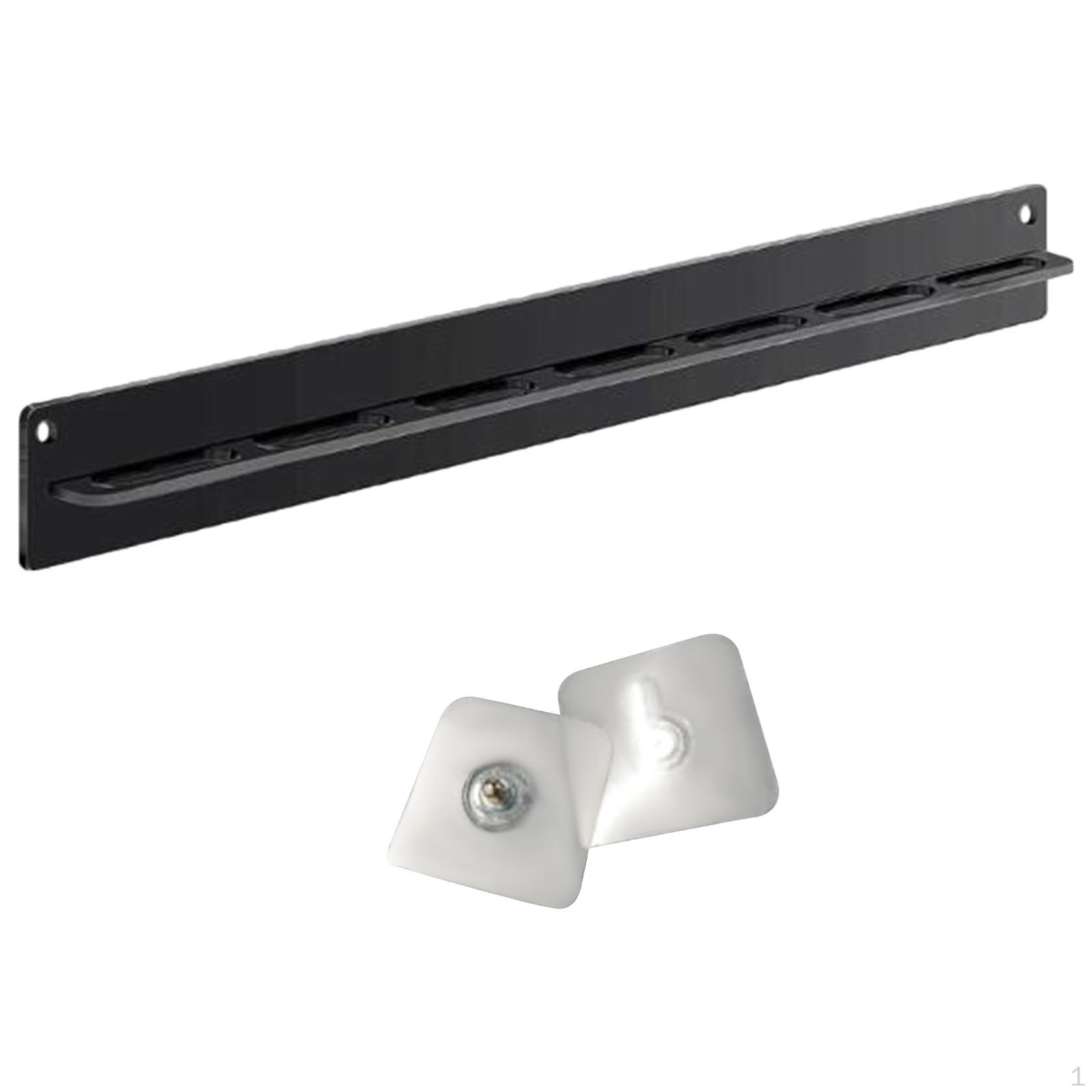 

Акриловый держатель для очков, Органайзер для солнцезащитных очков, Настенная полка для двери гардероба Спальня, чёрный