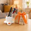 Playful Desktop Decor Upside Down Duck Pen Holder, 3D Printed Desk Organizer, Funny Holder Stationery Storage for Office School, Creative Gift