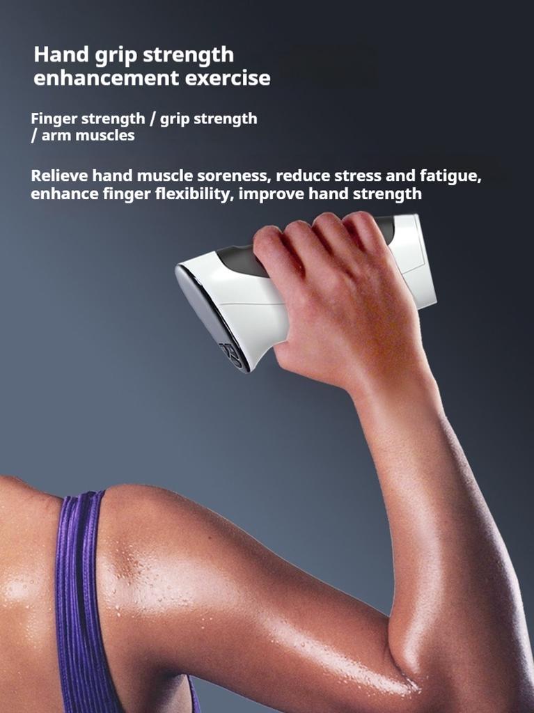 Hand Digital Grip Strengthener Adjustable Hand Strength Trainer With Gauge Professional Fitness Equipment For Fitness Enthusiast