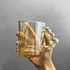 Europe Style Coffee Mugs Luxury handle Coffee Milk  Afternoon Tea Cup Creative Bubble Glass Cups For Friend Gift