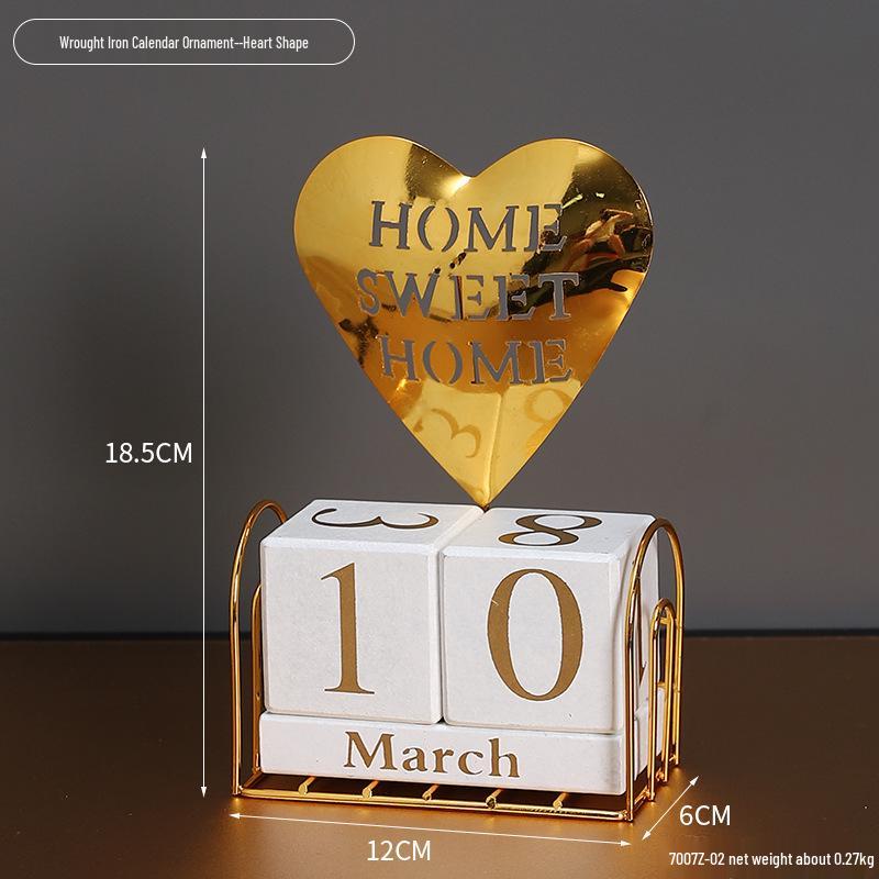 2025 Trä Väggkalender: Kreativ bordsdukning & Fotodatumkort för förskolan