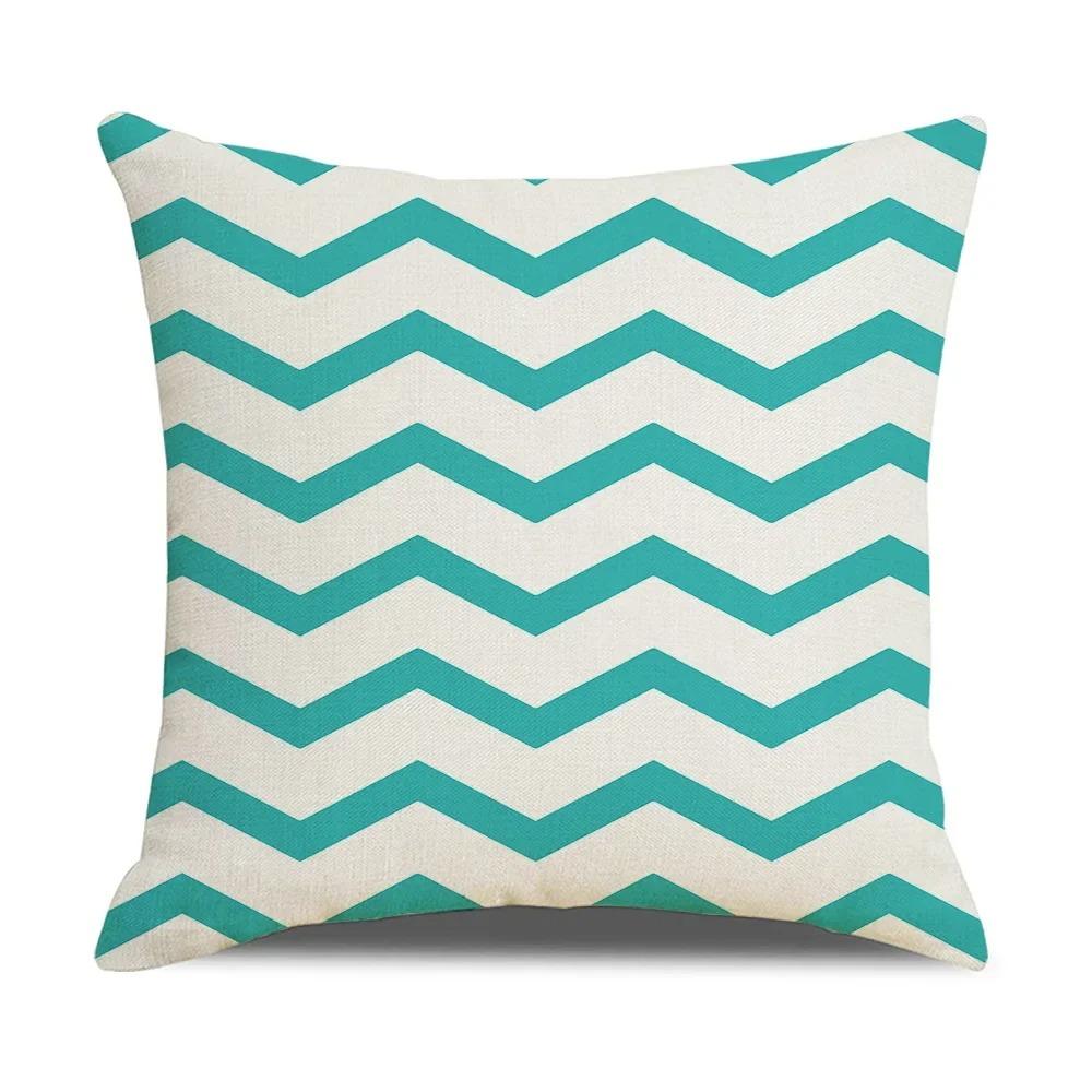 Nordic Geometric Throw Pillow Cover With Short Plush Print Living Room Sofa Decoration Cushion Cover Pillow Covers Decorative