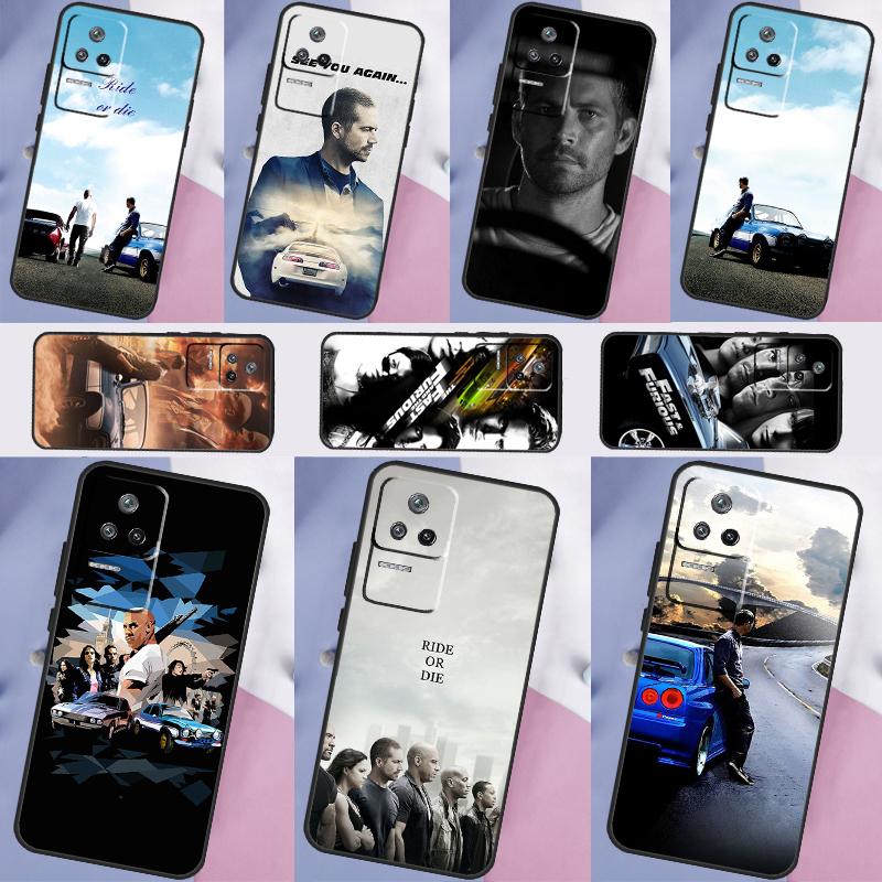 Fast and Furious Moive Case For Xiaomi 13 12 Lite 11T 12T Pro 12X POCO X3 X5 F5 Pro F4 X4 GT M5s C40 F3 Back Cover