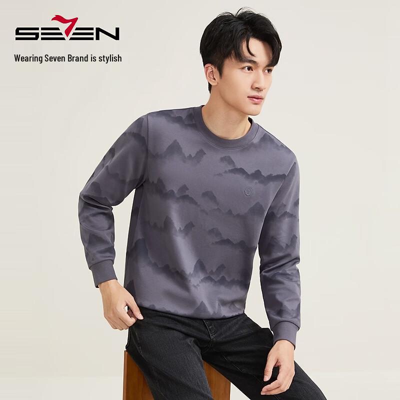 Septwolves Men s National Style Printed Sweatshirt XL