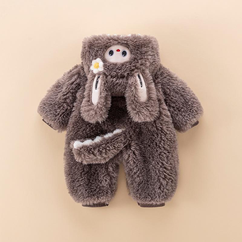 

Детский ромпер Labubu - Коллекция Осень 2025: Новый забавный ползунок для малышей 90 cm коричневый