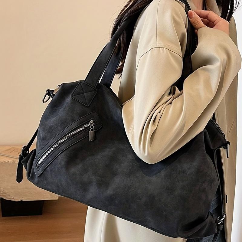 Leichte Vintage-Handtasche, Reisetasche mit großem Fassungsvermögen, Reisetasche für Geschäftsreisen, Umhängetasche für Outdoor-Sport, Schwimmen und Fitness