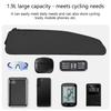 Waterproofed Cycling Handlebars Bag With Detachable Shoulder Strap and Elastics Storage Band for Mountain Bike