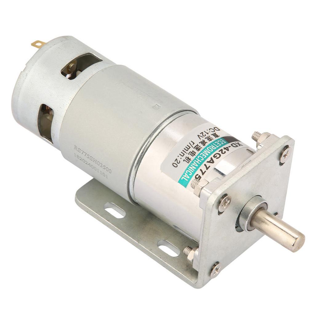 XD‑42GA775     Gear Motor Large Torsion   Speed Motor with Bracket(10RPM12V)
