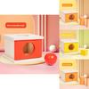 Wooden Childrens Educational Shape Matching Blocks With Colors For Early Learning And Handeye Coordination