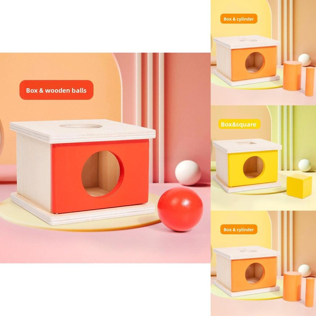 Wooden Childrens Educational Shape Matching Blocks With Colors For Early Learning And Handeye Coordination