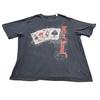 UL13 Alchemy Shirt Mens 2XLT Black Killer Hand Skull Cards Graphic Biker Tee Unisex T-Shirt