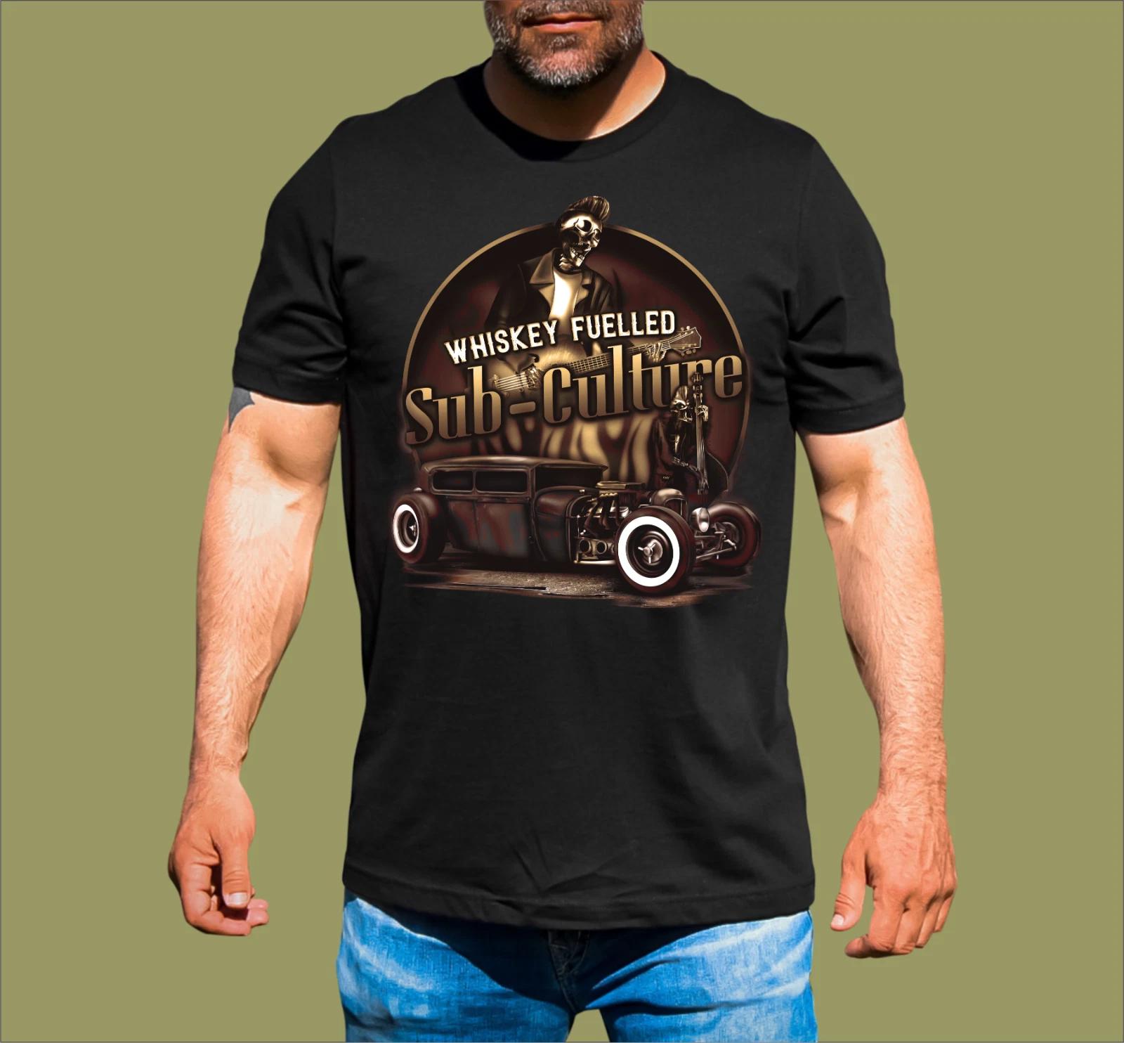 SUB CULTURE RAT ROD T-SHIRT S