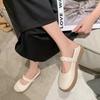 Fashion Spring summer new round toe cute comfortable single shoes women's flat shoes elegant fashionable versatile women's flat shoes