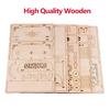 Password Box DIY Kids 3D Wooden Puzzle Assembly Model Kits  Montessori STEM Toys for Children Kids Boys Girls Birthday Gift