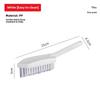 Multifunctional Plastic Bristle Gap Brush for Bathroom and Toilet Cleaning