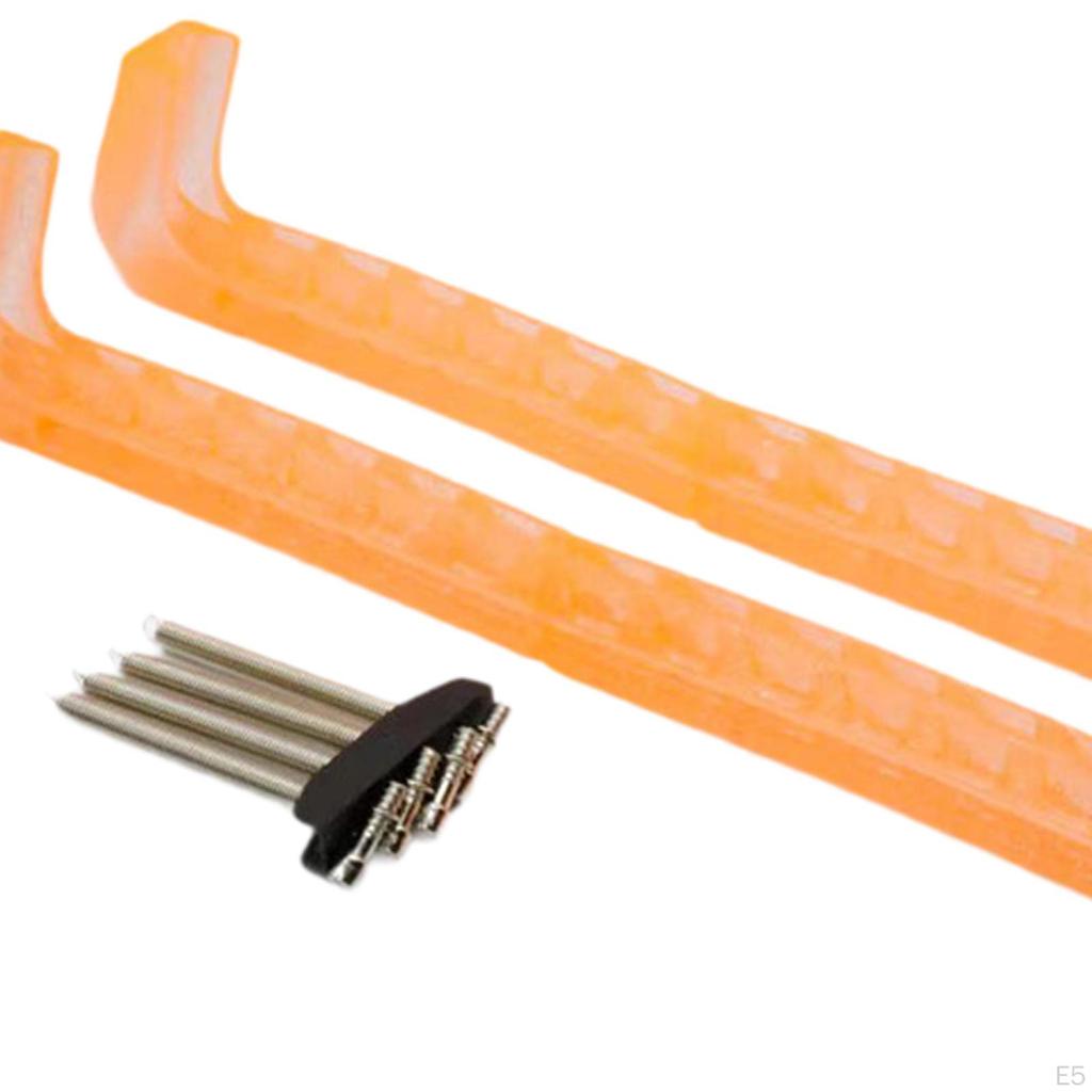 Protecții Patine Artă Gheață Huse Lame Hochei Elastic, Cauciuc Antrenament Sportiv, Fiabil