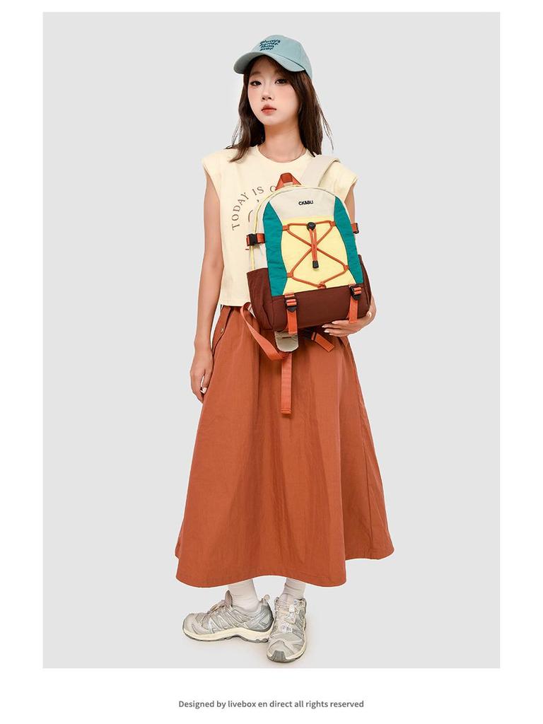 Lightweight Outdoor Sports Backpack: Versatile Bag for Cycling, Hiking, Commuting, and School