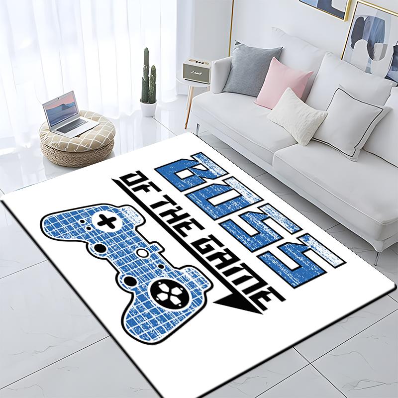 Game Handle Carpet Yoga Living Room Crawling Mat Doormat  Living Room Area Rug Games Area Washroom Floor Mat Cute Rug Doormat