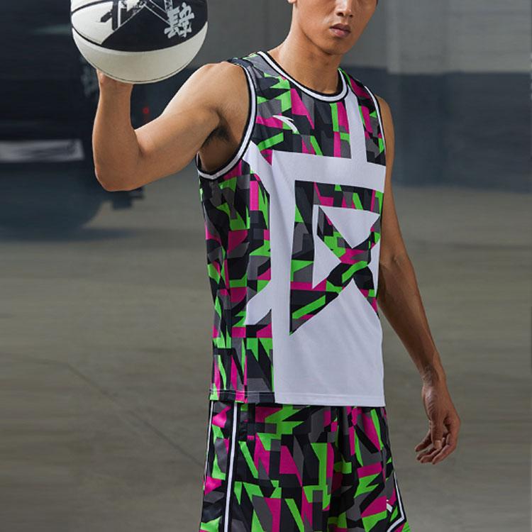 Anta Basketball Collection Basketball Suit Men's Multicolor 152021202-4