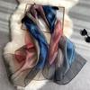 New Silk Scarf Women Fashion Shawls And Wraps Lady Travel Pashmina High Quality polyester Scarves Winter Neck Wram Bandana