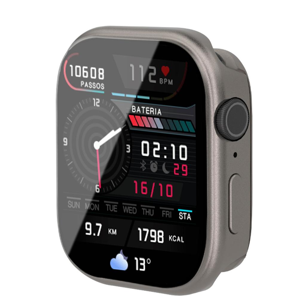 Aolly Case for Apple Watch S11/10 42mm 44 45 46 49mm Full Cover Bumper Shell for Iwatch Series 11 10 9 8 7 6 Screen Protector