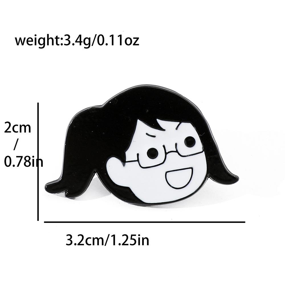 Japanese Anime Spell Return To War Metal Badge Xia Youjie Knotweed Yoren Alloy Brooch Pin