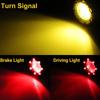 Motorcycle Turn Signal Light LED Mini Bullet Moto Indicators Stop Light LED Universal 12V 8mm LED Brake Amber Red Tail Lamp