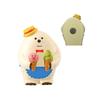 Cat Fridge Magnet, Cute Handmade Decoration, Bread Coffee Shop Accessory, Resin Small Figurine