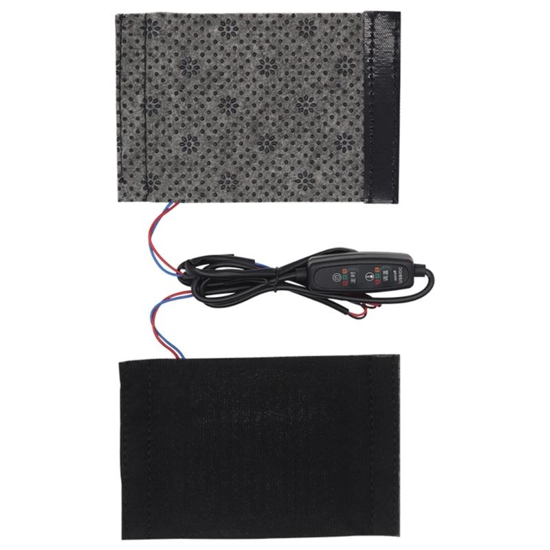 

Acrylic Motorcycle Heated Hand Grips 9-15V 3 Heat Settings With Auto Timer Quick Installation Cold Protection For Riders 1