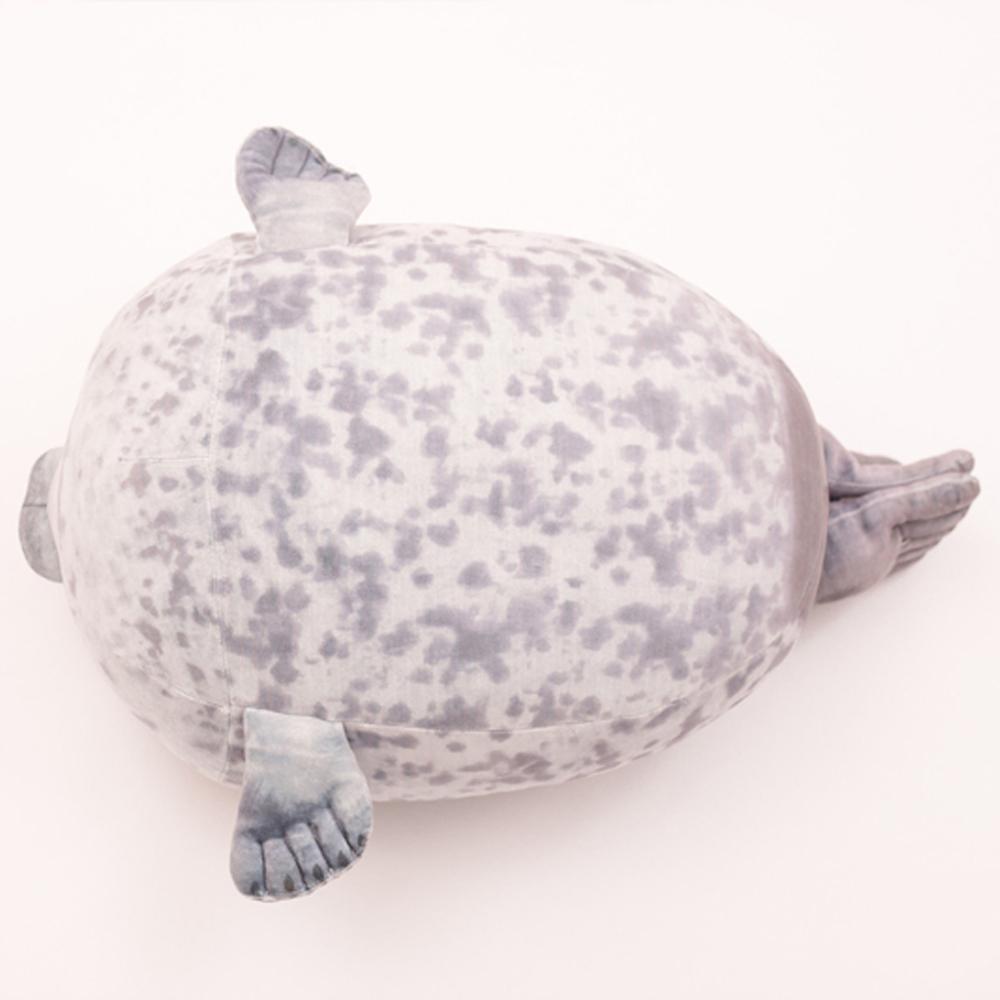 Kawaii Lifelike Seals Plush Toys Stuffed Soft Marine Sea Lion Animal Doll Cute Squishy Pillow Back Cushion Kid Birthday Gifts