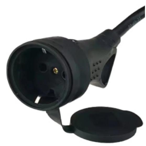 16A J1772 Type1 to Schuko Socket EV Charger Adapter Cable, Portable Charging Connector for E-Bike, Scooter, One Wheel