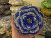 Handmade Rhinestone Floral Evening Clutch - Three-dimensional Design for Weddings & Banquets
