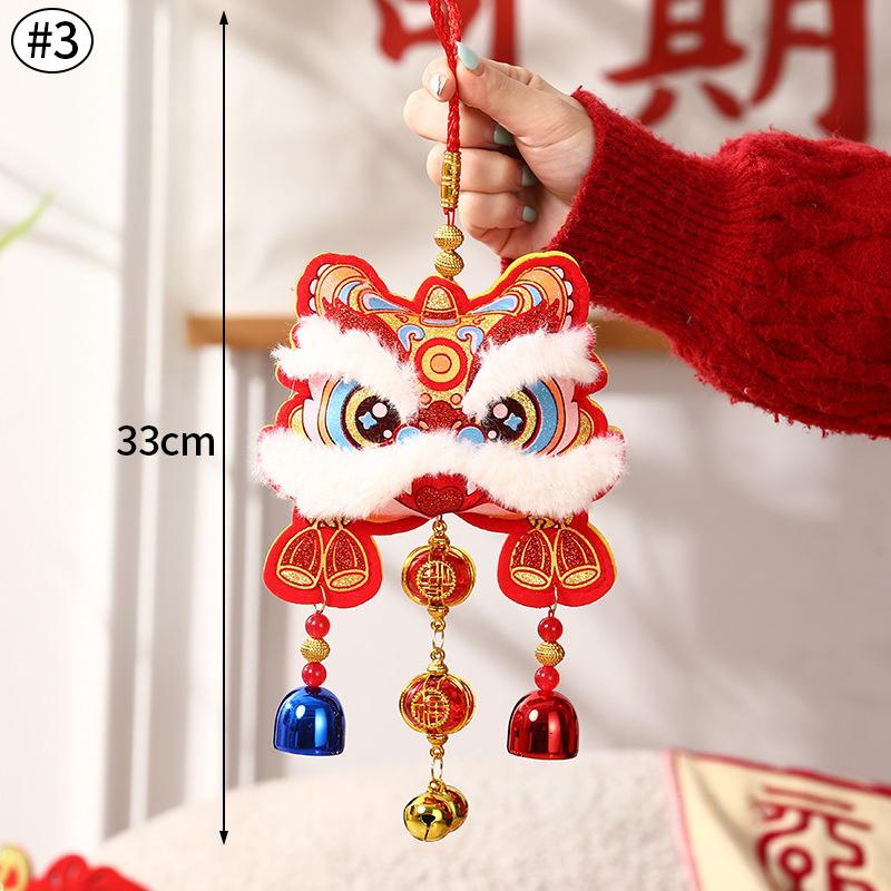Spring Festival Hanging Pendent Horse New Year Tassel Pendant Festive Atmosphere Ornaments Decor Spring Festival Supplies