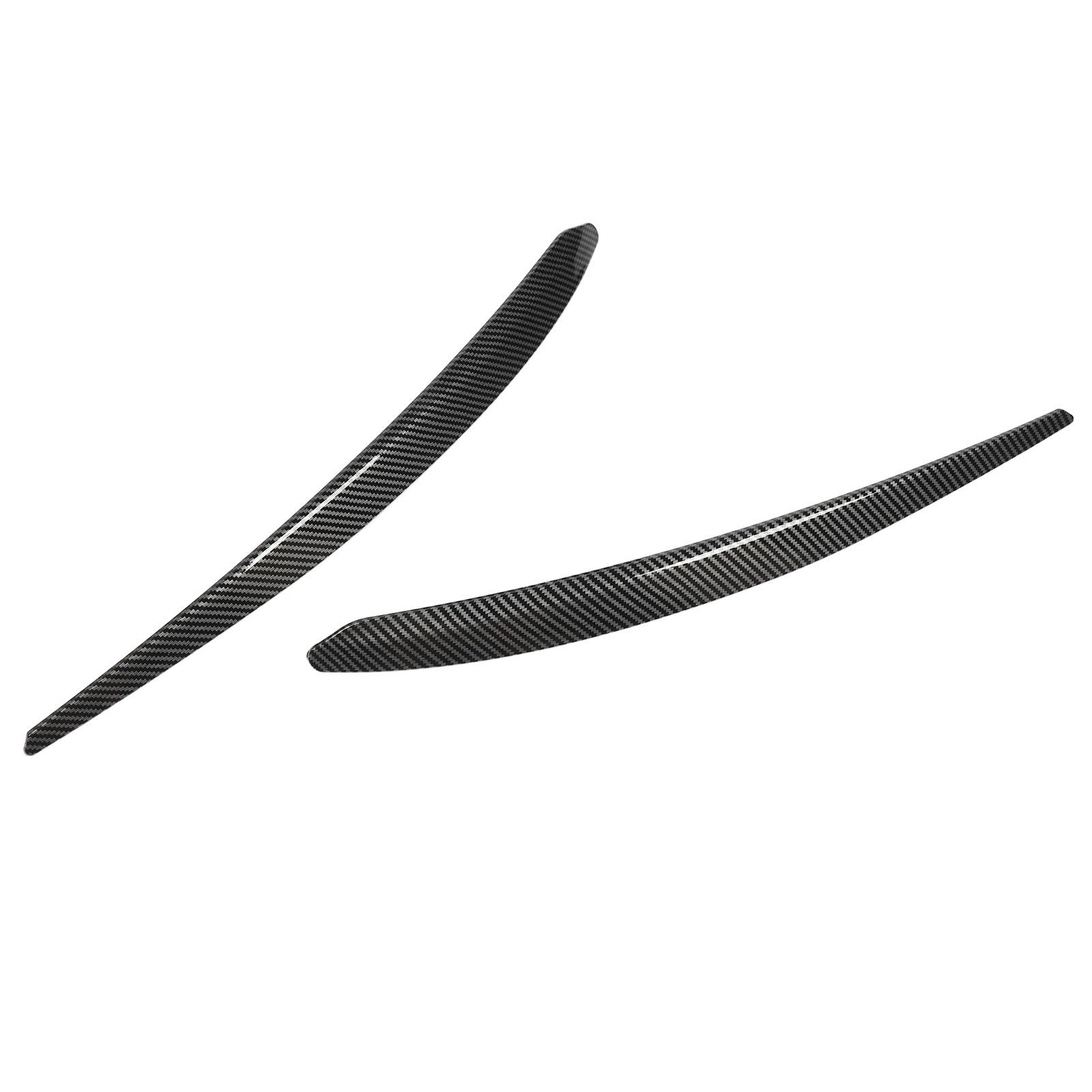 

1 Pair Headlight Eyebrow Left Right Rust Proof Car Eyelids Stickers Decoration Replacement For Superb B8 2016 to 2018