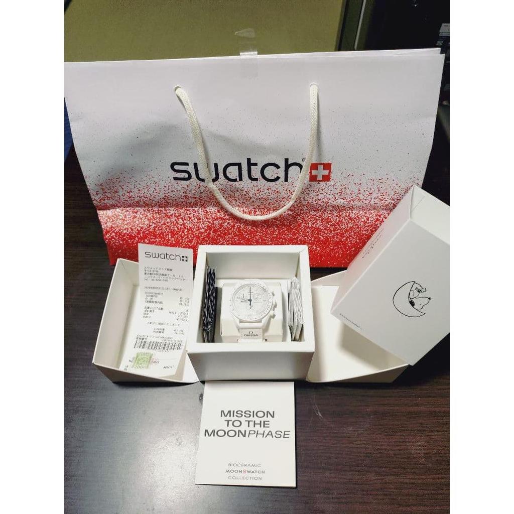 Used Swatch OMEGA Bioceramic MoonSwatch