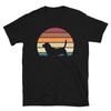 Retro Vintage Sunset Dog Pet Lover Basset Hound Short-Sleeve Unisex T-Shirt