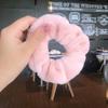 Winter Warm Soft Hair Scrunchies for Women Girls Cute Plush Elastic Multicolor Rubber Band Loop Accessories