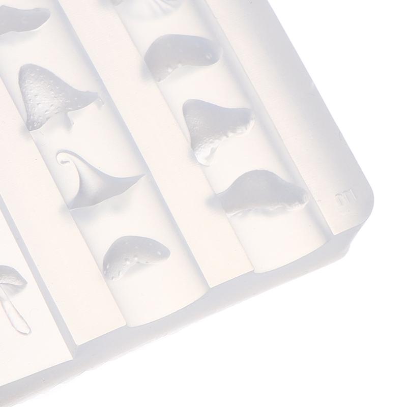 Moule Tampon Art Silicone Forme Champignon Moule Manucure Pour Manucuristes Professionnels Et Passionnés Outil de Bijouterie