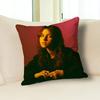 Singer C-Clairo Charm Polyester Printed Pillow Cover Square 30 40 45 50 60 65 cm Soft for Sofa Bed Car Home Decor